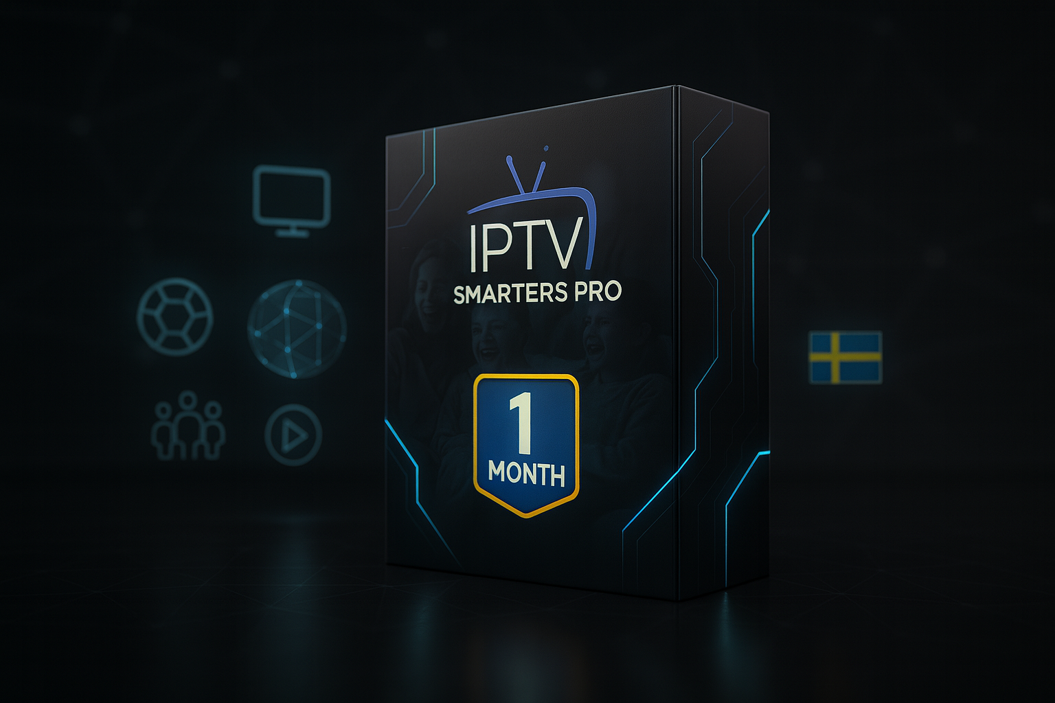 iptv smarters pro subscription 1 months