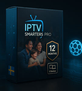 iptv smarters pro subscription 12 months 2 devices