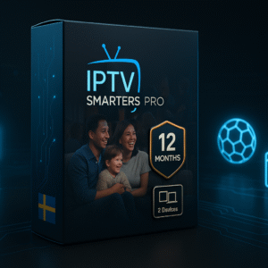 iptv smarters pro subscription 12 months 2 devices