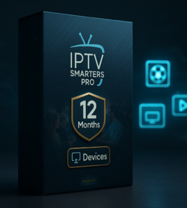 iptv smarters pro subscription 12 months 3 devices