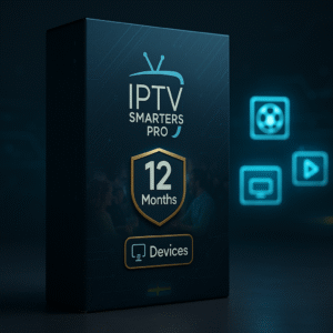 iptv smarters pro subscription 12 months 3 devices