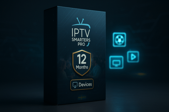 iptv smarters pro subscription 12 months 3 devices