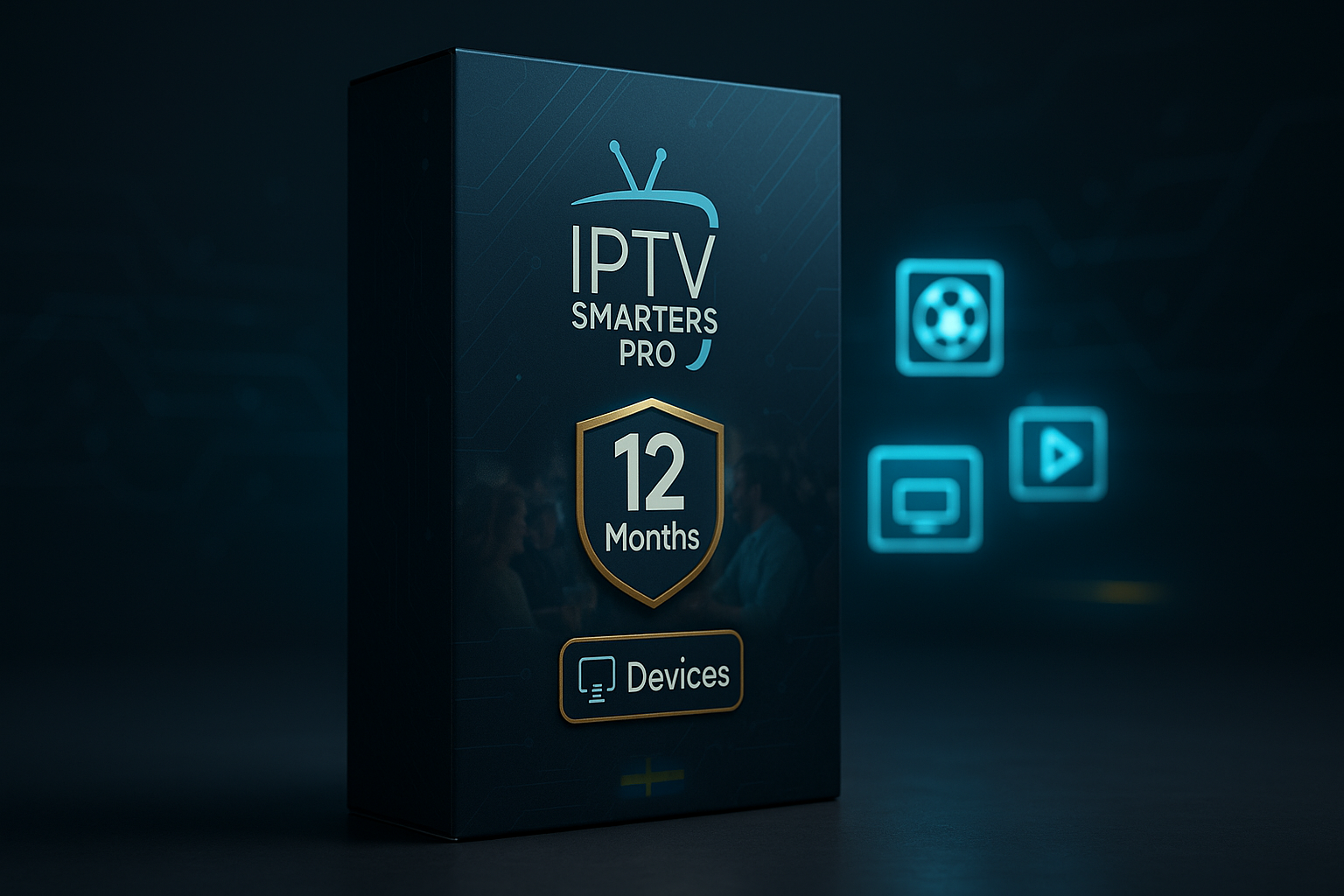 iptv smarters pro subscription 12 months 3 devices