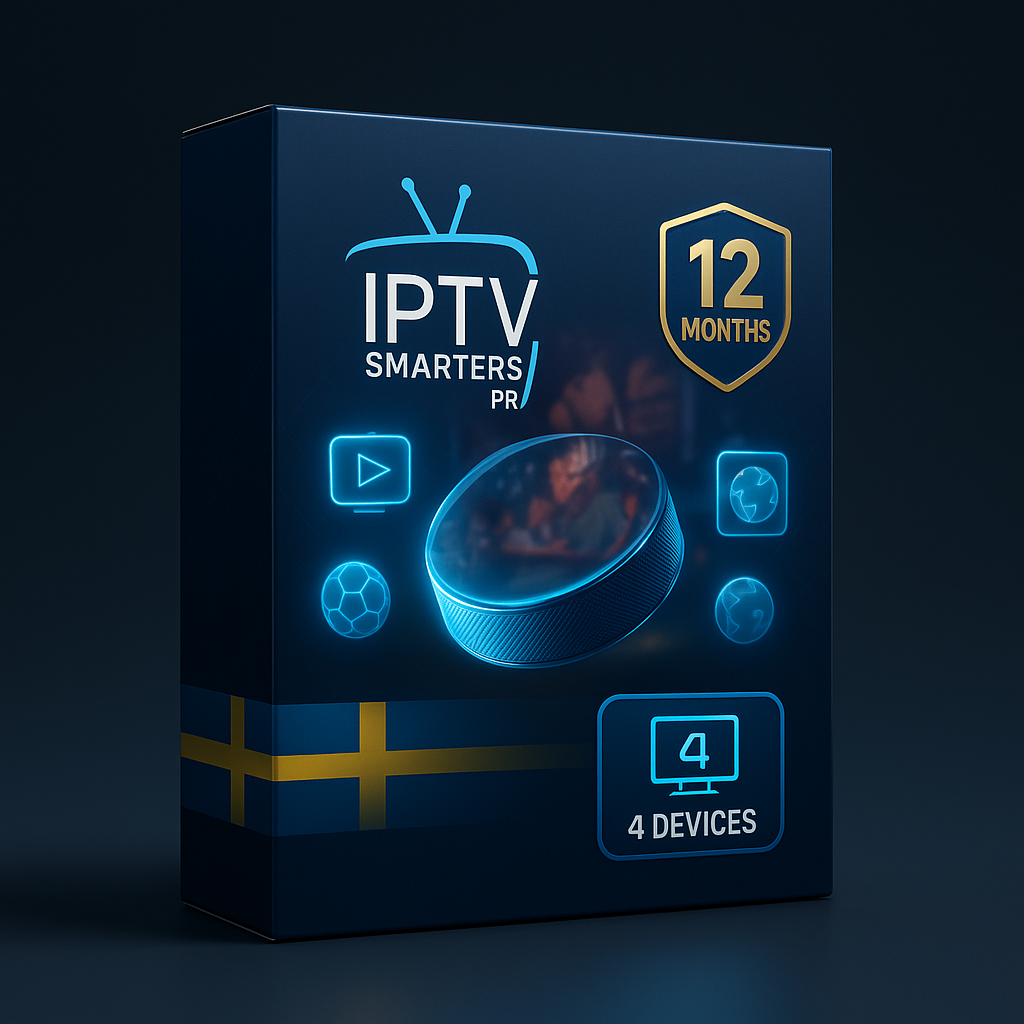 iptv smarters pro subscription 12 months 4 devices